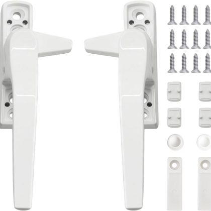 Universal UPVC Window Handle with Lock – Aluminium Alloy Security Replacement Handle