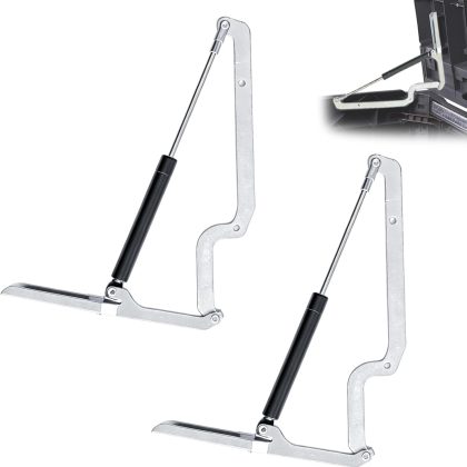 2 Pack 140N Gas Strut Replacement for Outdoor Storage Box & Shed Hinges