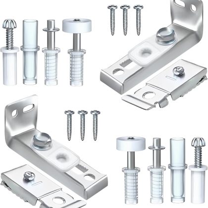2 Pack Bifold Door Hardware Repair Kit for Sliding & Folding Doors